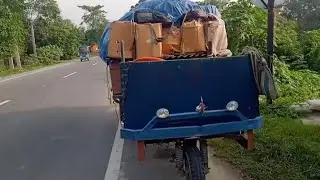 changfa diesel engine motor van#votvoti motor van#16hp diesel engine#1100 model#minivlog#goutam vlog