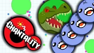 Agar.io || Visited by Chantality Livestream!! || Gameplay w/ Baz, Vlox, and Nameless