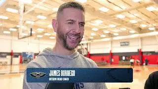 James Borrego on Rising Stars Jeremiah Fears and Derik Queen | Pelicans Practice 1/29/26