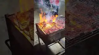 #fire #roadside #food #nightlife