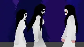 •DEVSSC• Dark Evilnessa vs Slendrina, Slouchrina and Celestina (requested by Dev Dev)