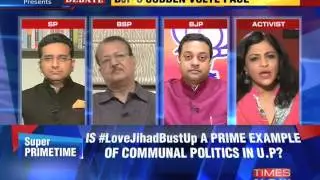 The Newshour Debate: Love Jihad Bust Up - Part 2 (14th Oct 2014)
