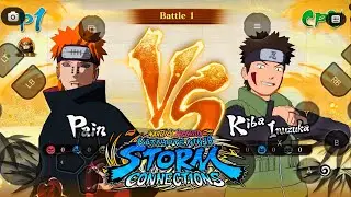 Pain vs Kiba - Twin Fang Assault vs Deva Path | Storm Connections (Android Gameplay)