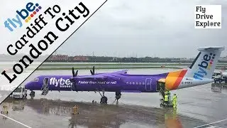 FlyBe Flight Review - Cardiff to London City Airport - Dash 8 Q400