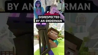 Steve Gets Disrespected By An Enderman 💀