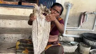 Big dry fish Cutting | கருவாடு கட்டிங் #dryfishmarket #dryfish 