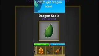 how to get dragon scale in blox fruit