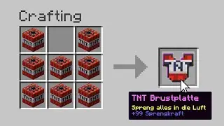 Wir können aus JEDEM Block RÜSTUNG craften