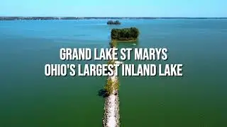 Ohio's Biggest Lake! | Grand Lake St. Marys State Park | 4k Drone Footage