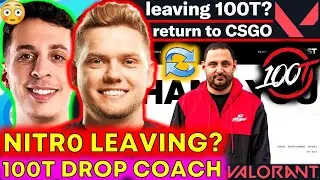 Nitr0 to LEAVE 100 Thieves, Coach FrosT DROPPED by 100T?! | VALORANT Roster News