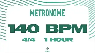 140 BPM Metronome [1 HOUR]