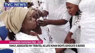 [WATCH] Tears Flow Freely As Mohammed Fawehinmi Buried In Ondo