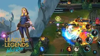 LOL Lux Gameplay - Wild Rift Lux Support - Jinx Lux vs Ezrael Thresh - Master Ranked Season 6
