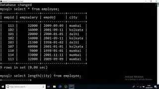 MYSQL TUTORIAL - MYSQL LENGTH FUNCTION