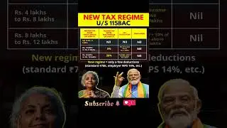 New Tax Regime 2025-26 ✅ &ndash; Income Tax Slabs, Rates & Benefits Explained!
