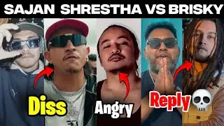 Diss Back To Young Wave! Sajan Shrestha Vs Brisk Timos! Hakim Gurung! Hiphop News! BAADAL
