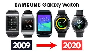Эволюция Samsung Galaxy Watch 2009-2020