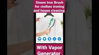 Steam iron brush for clothes ironing...#viral #foryou #trending #best_of_life #gadgets #life#hacks
