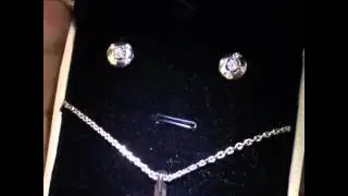 Белое золото, бриллианты