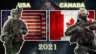 USA vs Canada Military Power Comparison 2021