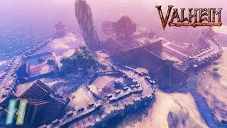 Base Flythrough, Plains Costal Fortress in Valheim