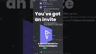 Join our Discord Server for Roblox Developers! 👨&zwj;💻 #shorts #roblox #discord