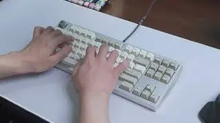Andromeda with lubed 8008 Inks Typing Sounds (no foam)
