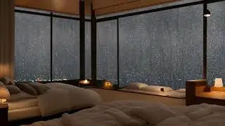 Instant Deep Sleep: Extreme Thunderstorm & Heavy Rain Sounds (10 HR Loop) | ASMR & Study Focus.