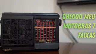Chegou meu Motobras 7 faixas RM-PFT73AC
