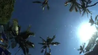 Relaxation meditation therapy underwater swimming pool relaxing music