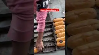 Cream wala Bread 🥖 Khana India Ka #khanaindiaka #creambread #suratfood #bakery