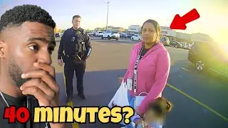 Mother Leaves Kids Alone in Running Car &mdash; Police Step In