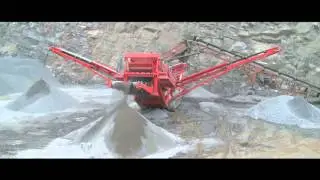 Sandvik QA140 Mobile Screen || Screening