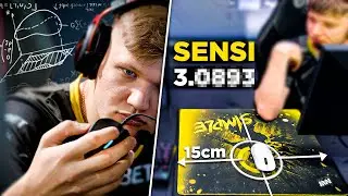 Esse é o PODER da SENSIBILIDADE CALCULADA pelo s1mple no CSGO!