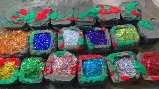 2❤️26 Welcoming Happy New Year Iron Oxide Chalk Crush Glitter Bomb Celebration New Year 
