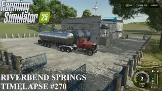 Milk Sales & Animal Transport! Riverbend Springs FS25 Timelapse Ep 270