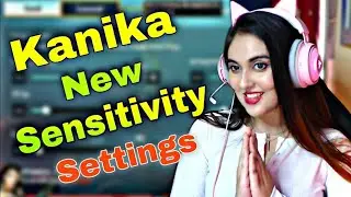 Kani Gaming Revealed New Sensitivity BGMI | Kanika New IOS Sensitivity | Kani Gaming