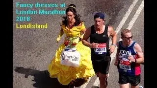 Fancy dresses at London Marathon 2018