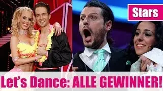 Let's Dance: Alle Gewinner auf einen Blick! Alexander Klaws, Manuel Cortez & Co.