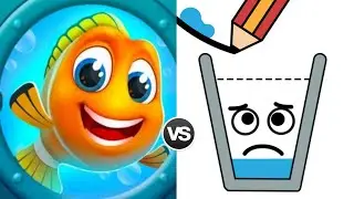 Happy Glass Vs Save The Fish New UPDATE Satisfying Double Walkthrough Gameplay Tap Zone Mobile!