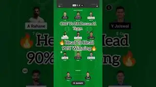 CHE Vs RR Dream 11 Team,chevsrr,#ipl #dream11 #chevsrr