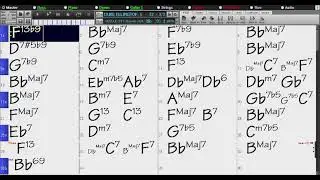 BACKING TRACK - DUKE ELLINGTON'S SOUND OF LOVE (Charles Mingus) Bb 80 BPM SWING BALLAD