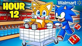 Круглосуточная ночная стоянка в Walmart в Roblox?!