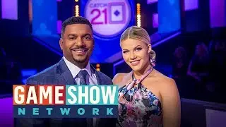 Альфонсо Рибейро и Уитни Карсон снова танцуют! | Catch 21 | Game Show Network
