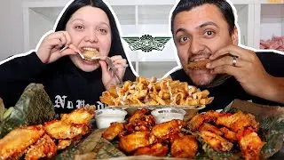 WINGSTOP MUKBANG WITH WIFE