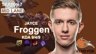 FOX Froggen : Jayce vs Corki | Mid Lane | NA LOL | Patch 7.3 | Season7