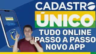 CADASTRO ÚNICO ONLINE: Novo aplicativo - Pré-cadastro e atualização!
