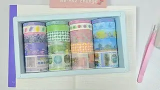 Kawaii sticker decorating❤️beautiful sticker decorating blog😍❤️ asmr journal sticker decorating🥰