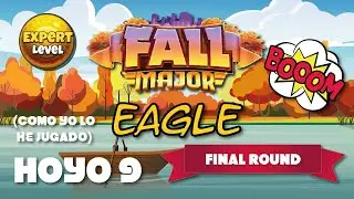 Golf Clash - Fall Major Tournament - EXP Hole 9 EASY EAGLE (Rock+BD+KM). Final Round.