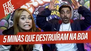 5 MINAS QUE DESTRU&Iacute;RAM NA BDA feat. Aline Mc | Tags BDA